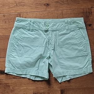 Maurices mint colored shorts